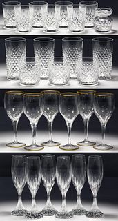 Baccarat, Waterford and William Yeoward Glass Assortment