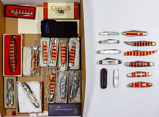 Candy Stripe and Pearl Pocket Knife Assortment