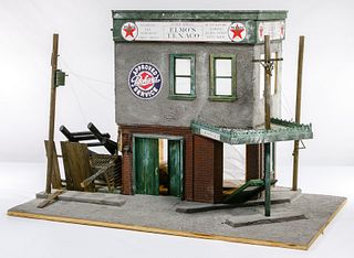 Texaco Station Miniature