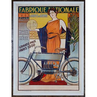 Fabrique Nationale Grand Prix Poster