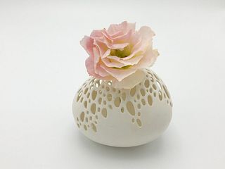 Small Pierced Bubble Vase