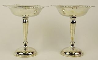 Pair of Vintage Sterling Silver Compotes.
