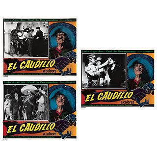 ALBERTO MARISCAL, El caudillo, 1968, Unsigned Gelatin silver print frames on cardboard, 6.5 x 8" photograph size 7.2 x 13.8" total meas