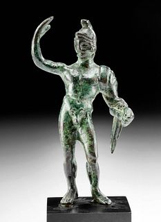 Published Roman Bronze Mars / Roman Ruler, Ex Sotheby's