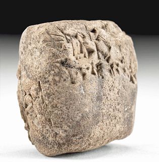 Babylonian Clay Cuneiform Tablet & Envelope Fragment