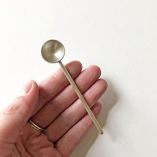 Single Small Spoon Medium Long Rod Handle