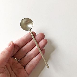 Single Small Spoon Large Long Rod Handle