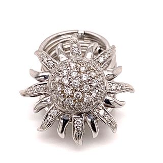 18k Diamond Sunflower RingÊ