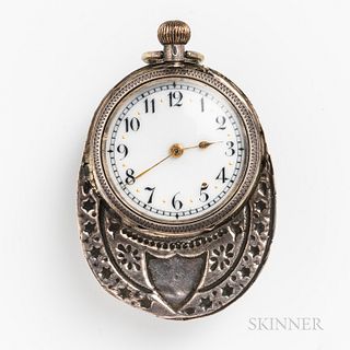 Sterling Silver Novelty Watch