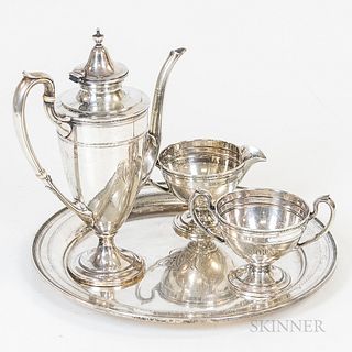 Gorham Sterling Silver Four-piece Coffee Set