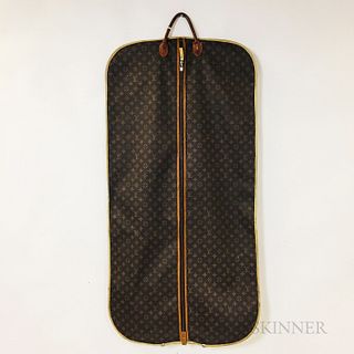 Louis Vuitton Leather Garment Bag