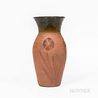 Studio Pottery Floral Vase