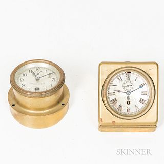 Chelsea and Cross Brass Automobile Clocks