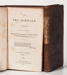 Cooper, James Fenimore (1789-1851) The Two Admirals. A Tale.