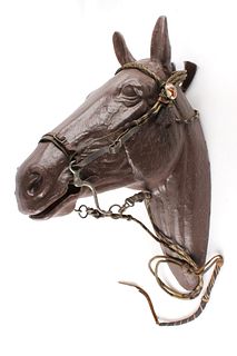 Walla Wall Prison Hitched Horsehair Bridle C 1930s