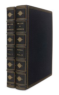 BOSWELL, James (1740-1795). The Life of Samuel Johnson.  London: Henry Baldwin for Charles Dilly, 1791. [With:]  The Principal Corrections and Additio