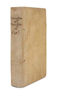 CASTIGLIONE, Baldassare (1478-1529). [The Courtier.]  Il Libro del Cortegiano. Florence: Benedetto Giunta, 1537.  