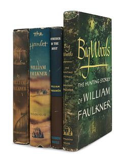 FAULKNER, William (1897-1962). A group of 4 works, comprising:  