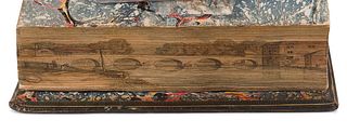 [FORE-EDGE PAINTINGS]. COWPER, William (1731-1800).  Poems, By William Cowper.  London: J. Johnson, 1806.  