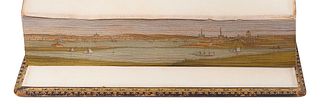 [FORE-EDGE PAINTINGS]. A group of 3 works containing fore-edge paintings, comprising:   
