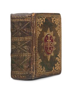 [MINIATURE BOOK]. -- [BIBLE, in English]. The Bible in Miniuture [sic], or a Concise History of the Old and New Testaments. London: [Elizabeth] Newber