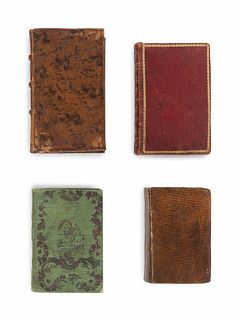 [MINIATURE BOOKS]. A group of 4 miniature books, comprising:  