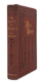 MAUGHAN, William Charles (1836-1914). The Alps of Arabia. Travels in Egypt, Sinai, Arabia and the Holy Land. London: Henry S. King & Co., 1873.  
