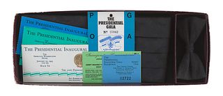 [CHICAGO] -- [DALEY, Richard M. (b.1942)]. -- [CLINTON - 52nd PRESIDENTIAL INAUGURATION]. A group of personal effects and tickets, comprising:  