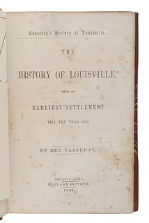 [KENTUCKY HISTORY]. A group of 8 works, comprising:   