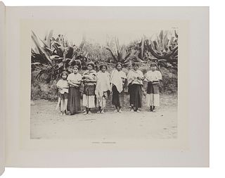 STARR, Frederick (1858-1933). Indians of Southern Mexico. An Ethnographic Album. Chicago: N.p., 1899.  