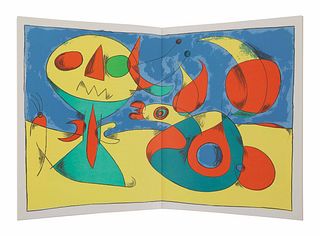 [DERRIERE LE MIROIR - MIRO]. A group of 6 Joan Miro issues, comprising: