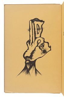 TANGUY, Yves (1900-1955); ROSEY, Guy (1896-1981). Drapeau nÃ¨gre. tout un poÃ¨me. Paris: Editions Surrealistes, 1933.