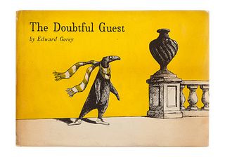 GOREY, Edward (1925-2000). The Doubtful Guest. Garden City, NY: Doubleday & Co., Inc., 1957.  