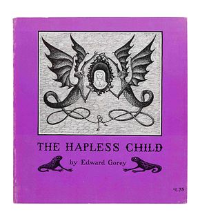 GOREY, Edward (1925-2000).  The Hapless Child. New York: Ivan Obolensky, 1961.  