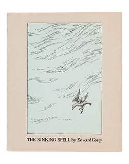 GOREY, Edward (1925-2000). The Sinking Spell. New York: Ivan Obolensky, Inc., 1964.  