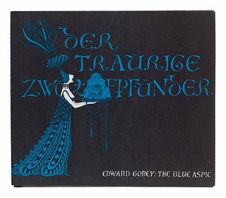 GOREY, Edward (1925-2000). The Blue Aspic. New York: Meredith Press, 1968.  