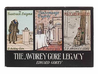 GOREY, Edward (1925-2000). The Awdrey-Gore Legacy. New York: Dodd, Mead & Co., 1972.  