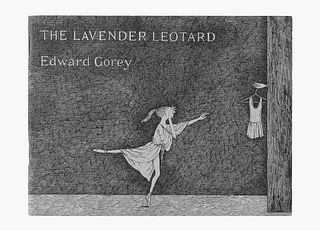 GOREY, Edward (1925-2000). The Lavender Leotard. New York: Gotham Book Mart, 1973.  
