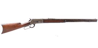 Early Winchester 1886 .40-65 Lever Action Rifle