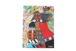 2020 Original Dau-Law-Taine Kiowa Artwork