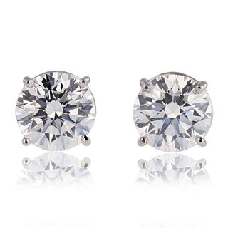 6.4 cts. Diamond Earrings Flawless D Color w/ GIA