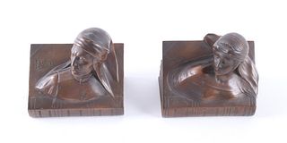 Bronze 1935 Jennings Bros Dante & Beatrice