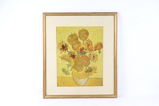 After Vincent Van Gogh (1853-1980) Flowered Pot