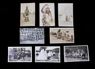 Real Photo Postcards, Native American c. 1900's