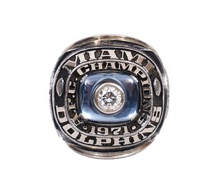 Miami Dolphins 1971 AFC Champion Ring