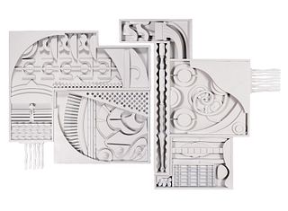 2 Louise Nevelson Style Wall Sculptures