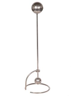 Paolo Tilche Chrome Counterweight Standing Lamp