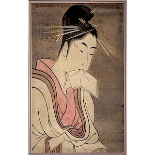 AFTER UTAMARO KITAGAWA (Japanese, 1750-1806)