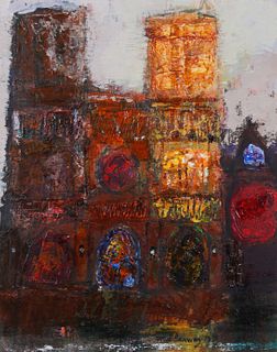 Frederick Conway
(American, 1900-1973)
The Jewel - Notre Dame, 1973