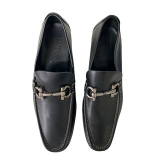 Salvatore Ferragamo Black Men's Dress Shoes